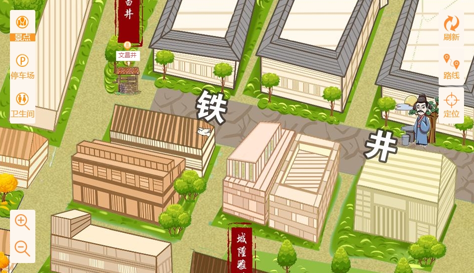 广丰智慧景区：手绘地图与语音导览的完美融合